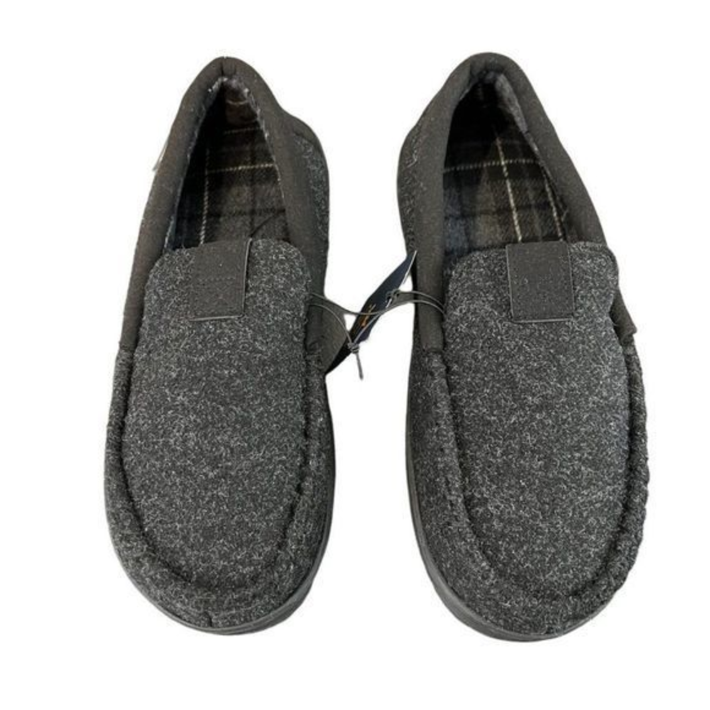 NWT WALLIN & BROS Grey‎ Mr Peterson Slippers (S- 7/8)
